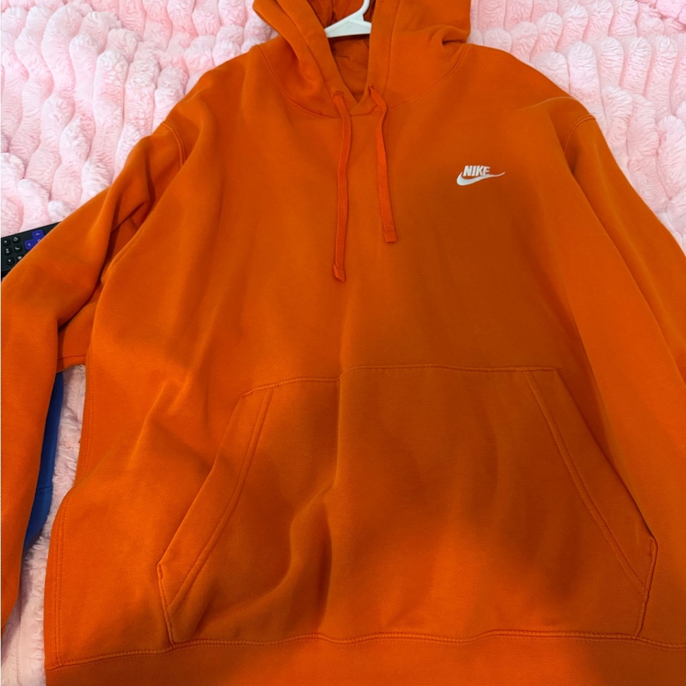 Nike Vibrant Orange Pullover Hoodie